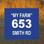 rural roadside signs