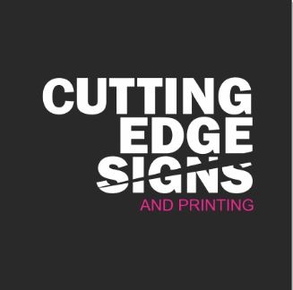 cutting edge signs