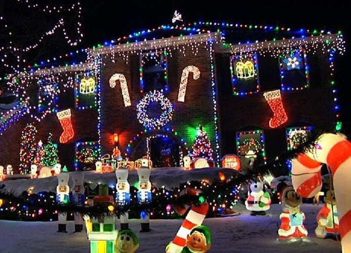 Glen Innes Shines Bright with Christmas Lights Map