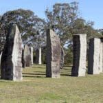 Australian Standing Stones celtic monuments tourist attraction in Glen Innes, New South Wales