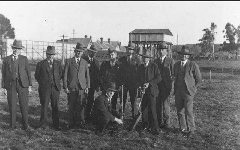 Our history planting