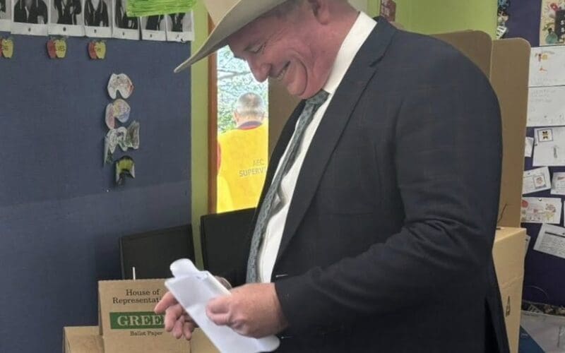 Barnaby Joyce Wins Decisively in New England