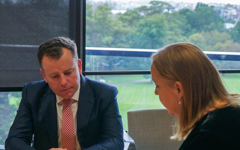 Brendan Moylan and Jenny Aitchison