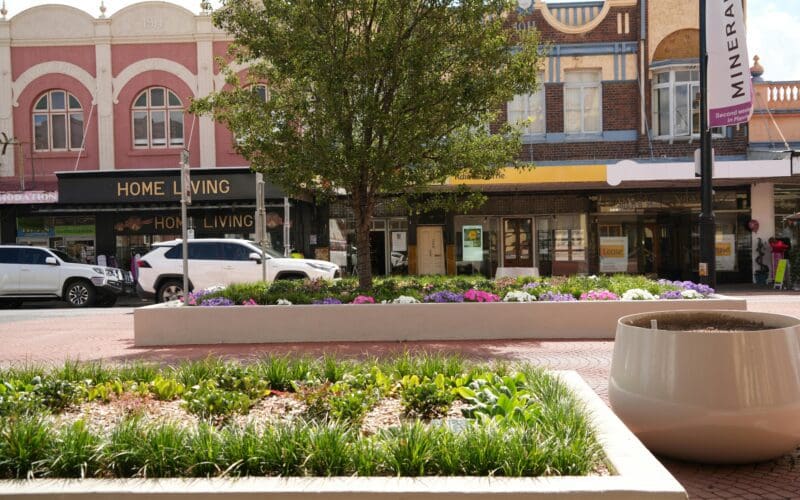 town centre beautification