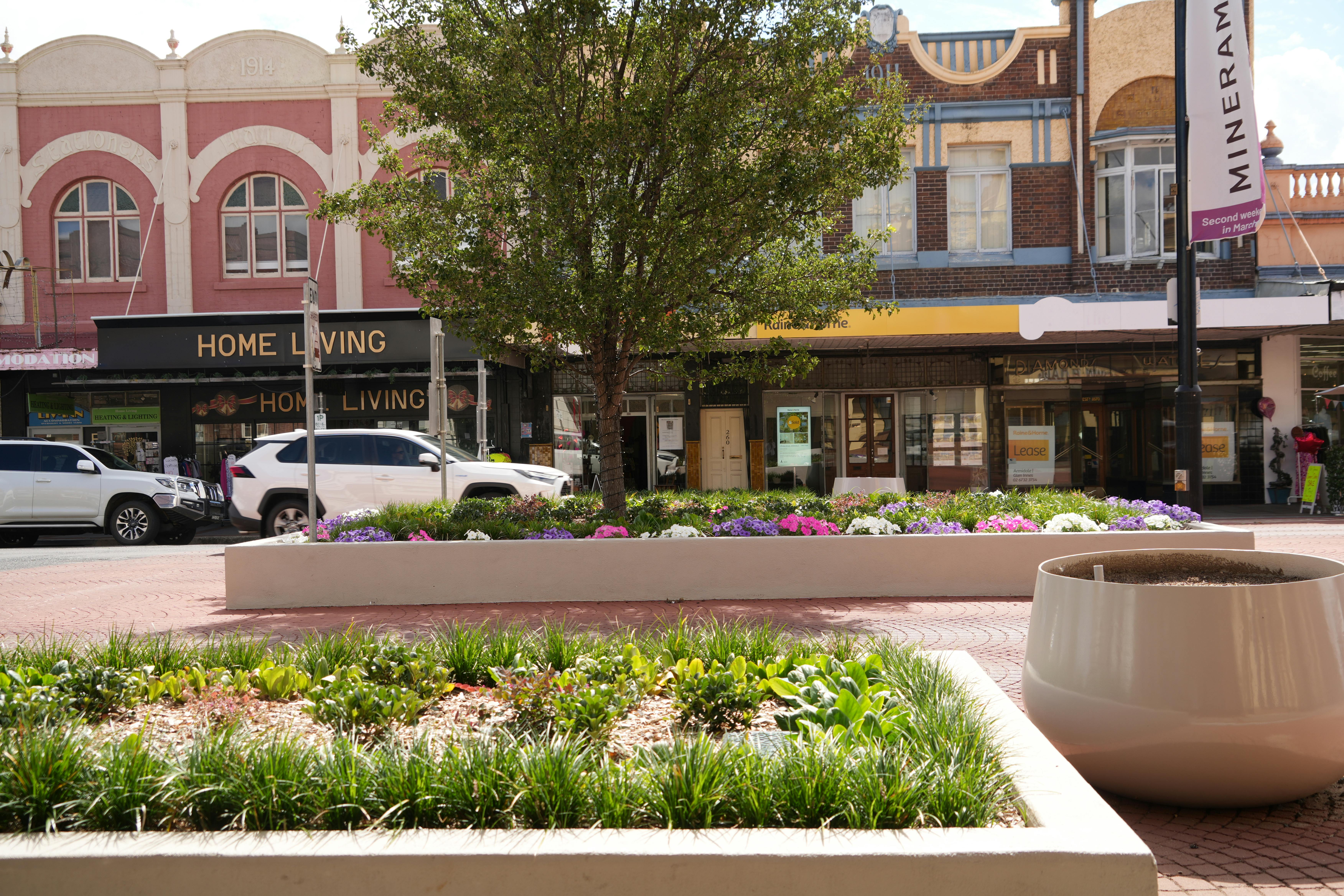 town centre beautification