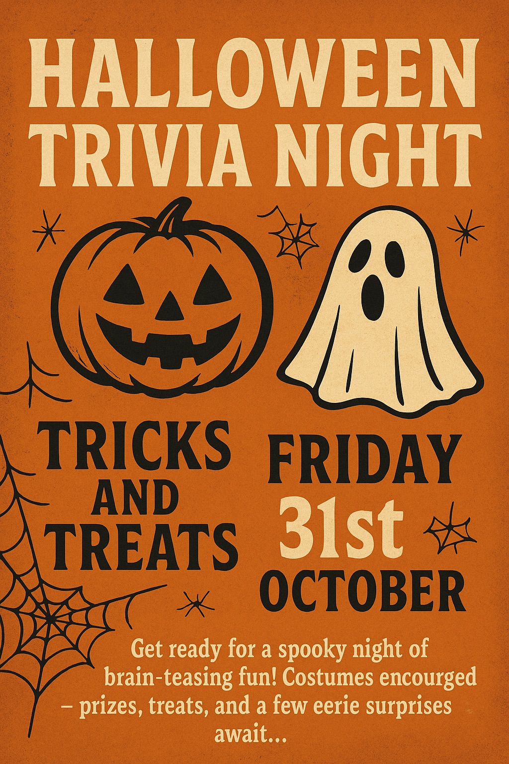 Halloween Trivia Night