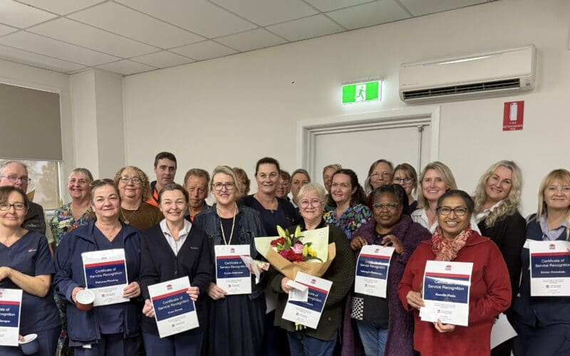 Decades of Dedication Honoured at Glen Innes Hospital