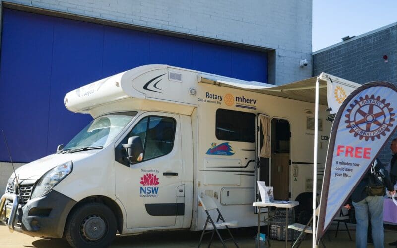 Rotary’s Mherv Van to Visit Glen Innes