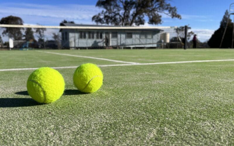 Top Tennis Action Despite Winter Chill