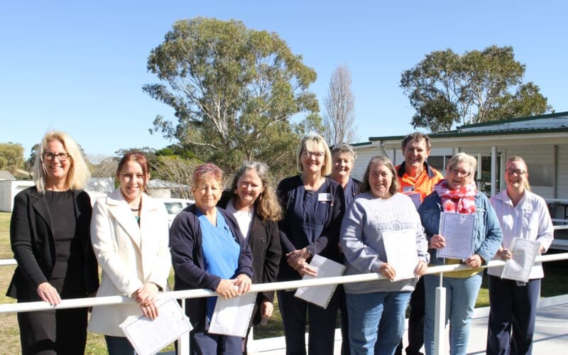 Emmaville Event Honours Staff and Opens New Ramp