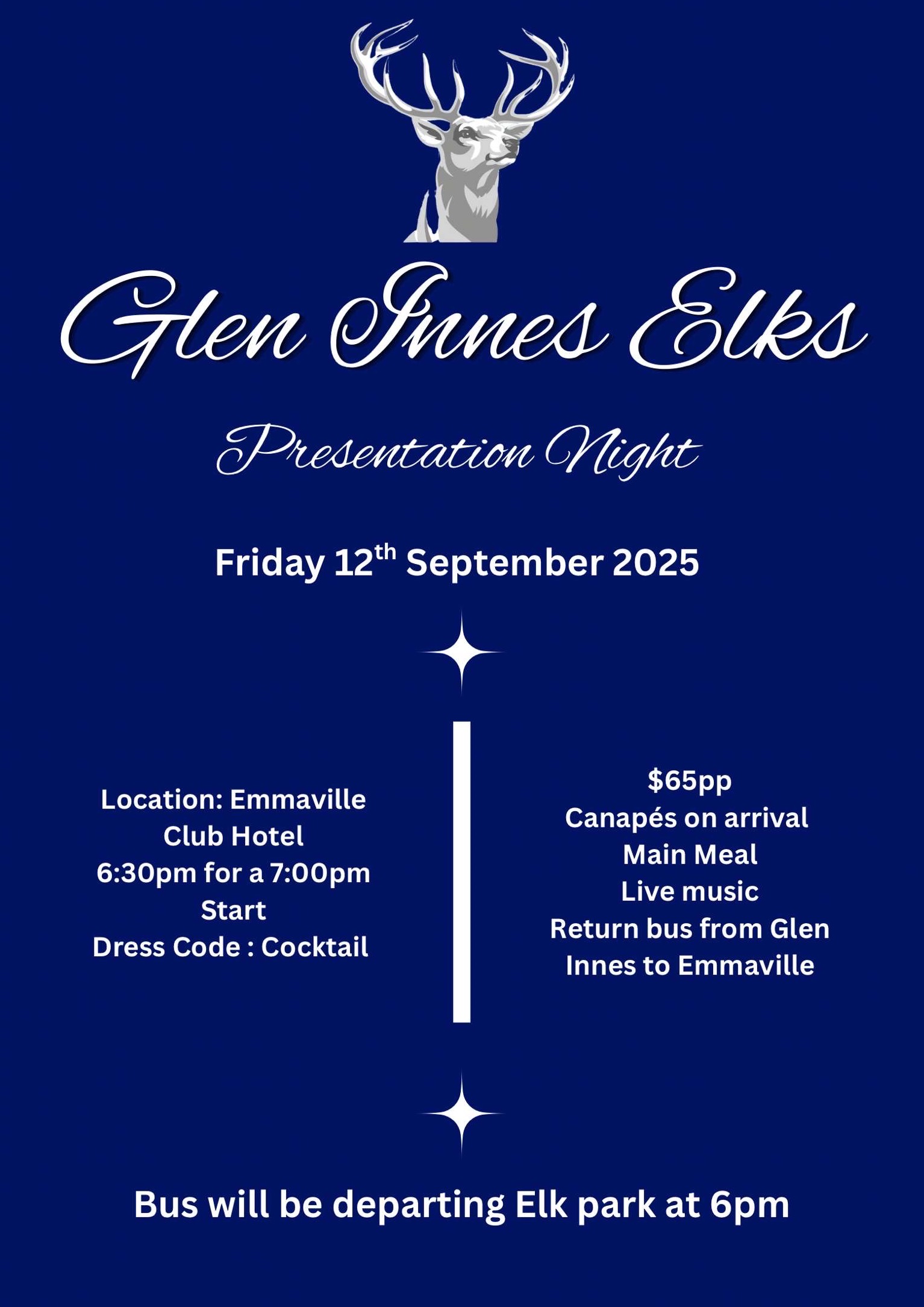 Glen Innes Elks Presentation Night