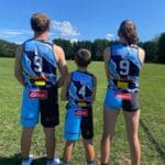 Huskies back uniform