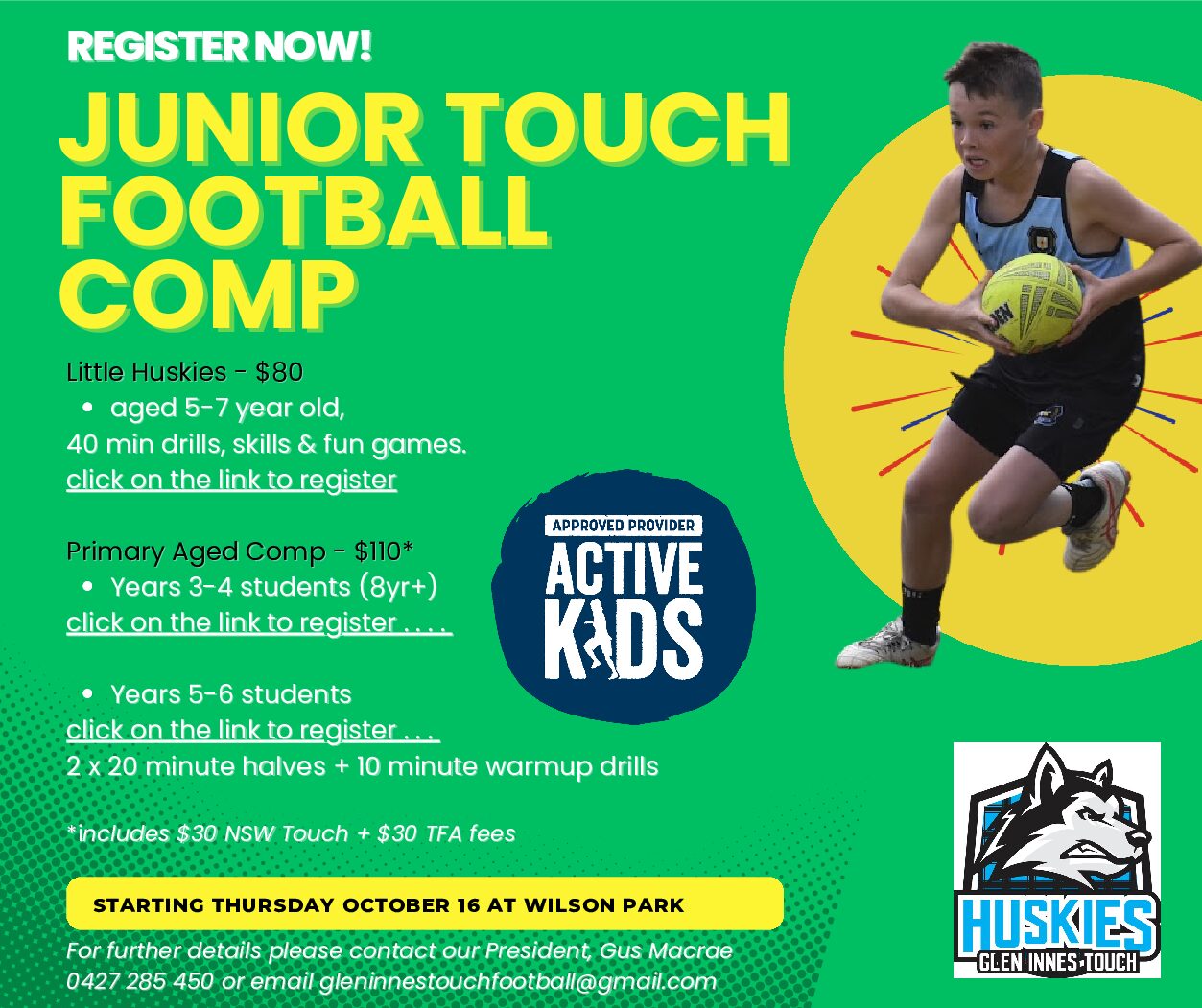 Junior Touch Football