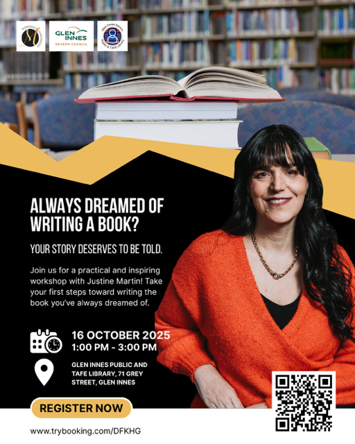 Justine Martin Workshop, write your own book