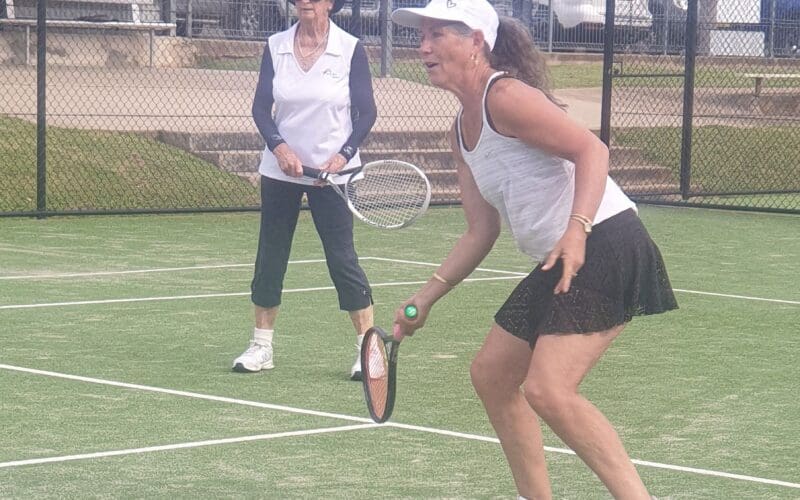 Tennis event a real hit!