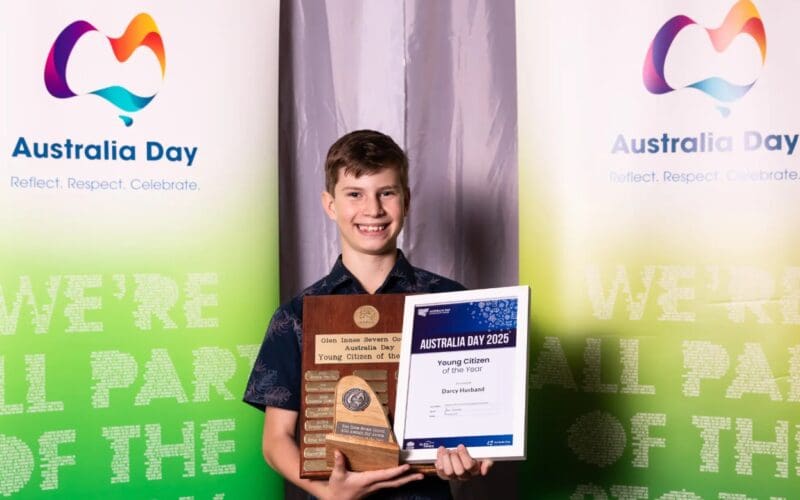 Young Citizen of the Year  Darcy Husband
