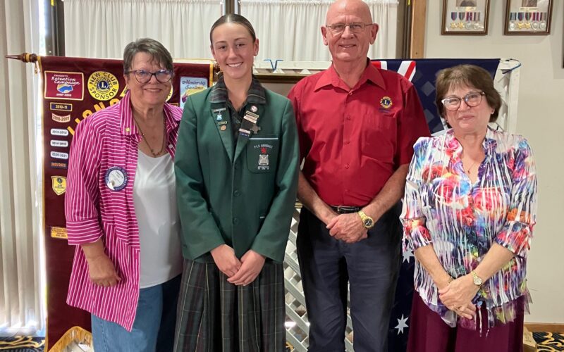 Molly Chard: Lions Youth of the Year Zone Finalist