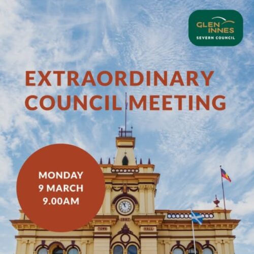 Extraordinary Council Meeting 9th March